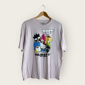 Hello Kitty Sanrio | Hello Kitty & Friends Graphic Tee | Pink | XL
